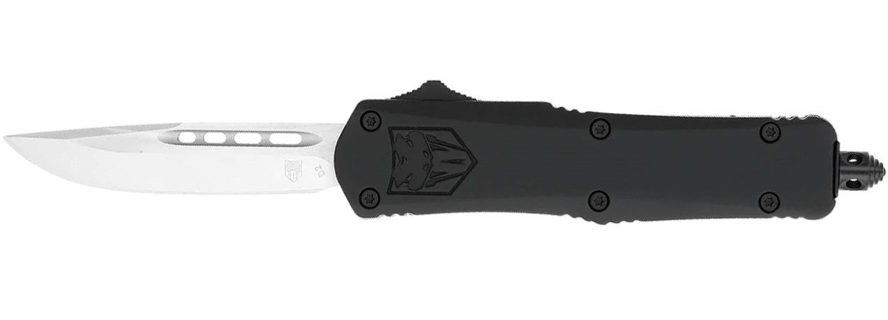 Knives Cobratec Knives CBT LARGE FS-3 BLACK DROP PT